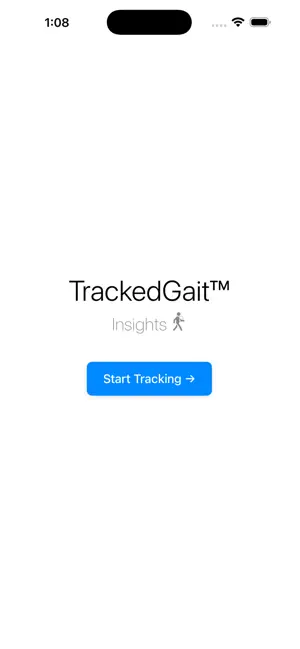 TrackedGait Insights screenshot 1