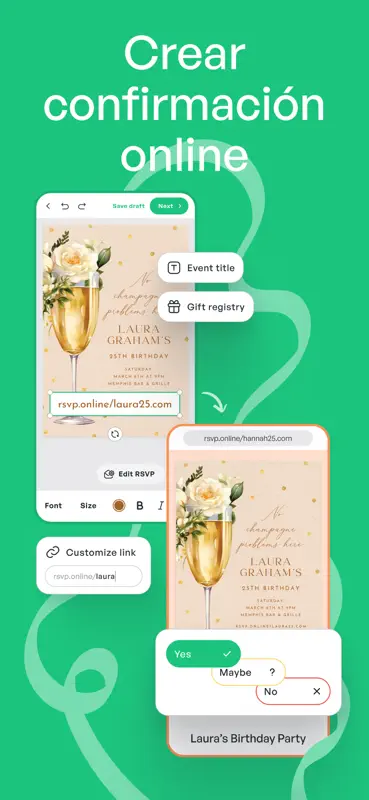 Invitation Maker: Cards & RSVP screenshot 6 of 9