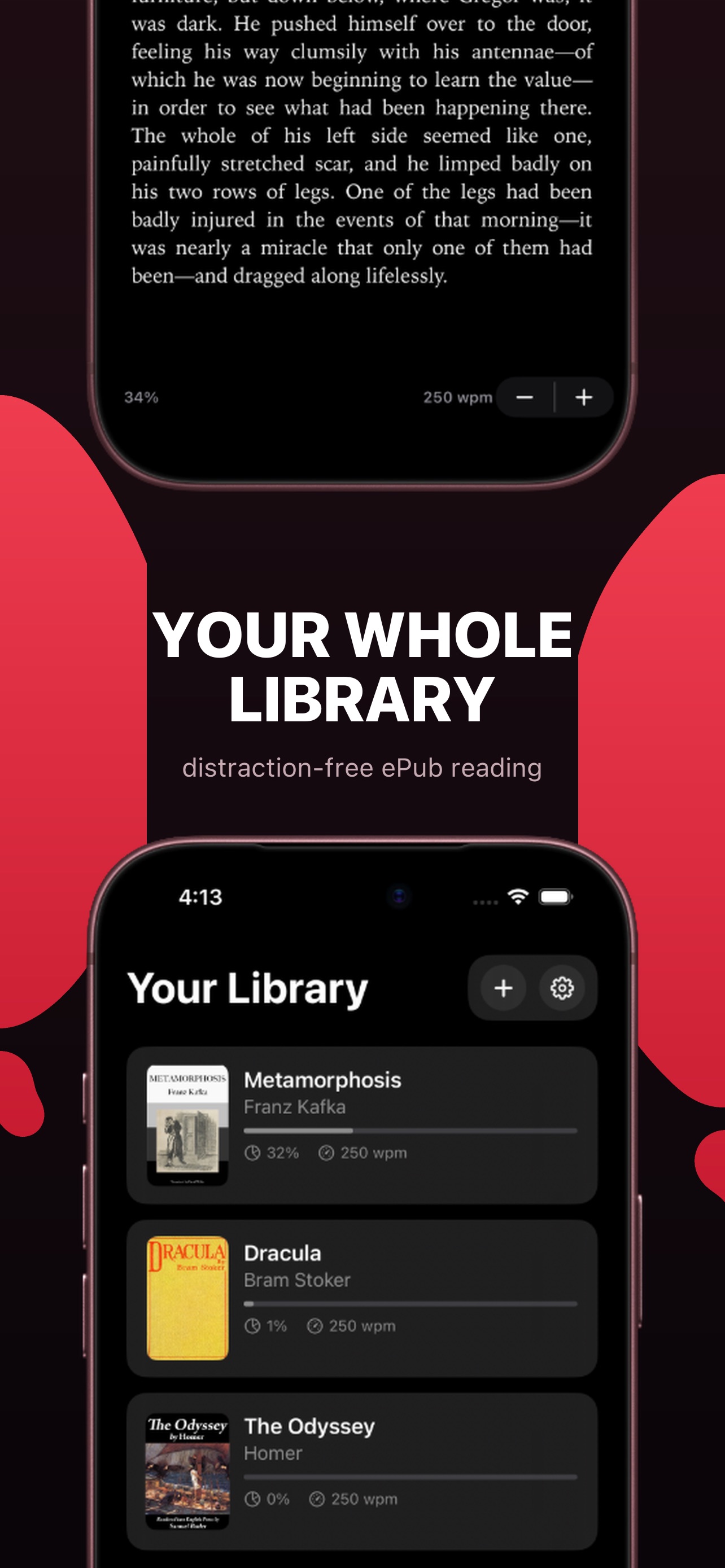 Screenshot 2 of One At A Time - EPUB Reader
