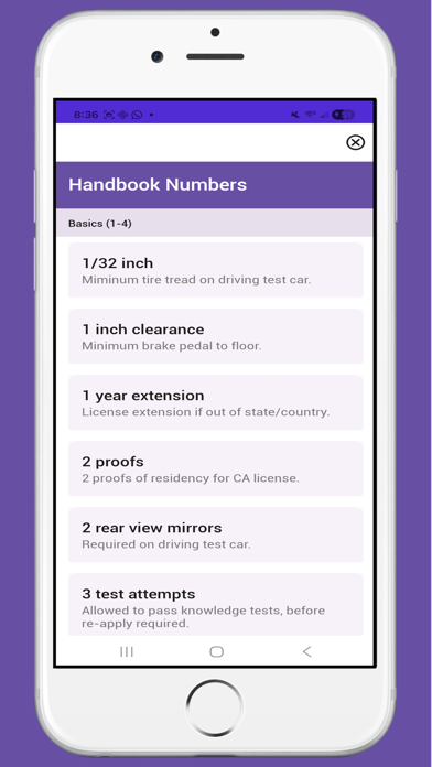 CA DMV Study Pro screenshot