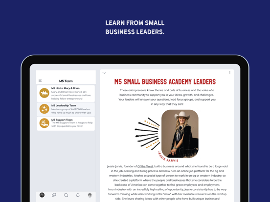 Screenshot #6 pour M5 Entrepreneurs Community