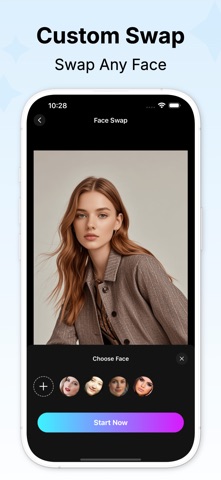 Face AI – Video Face Swap App iPhone screenshot