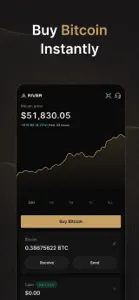 River – Buy Bitcoin screenshot #1 for iPhone