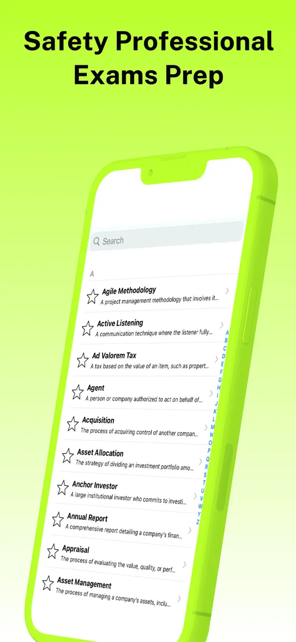 Screenshot #2 pour Master BCSP Safety Exams