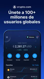 crypto.com - compre btc, cro iphone capturas de pantalla 1