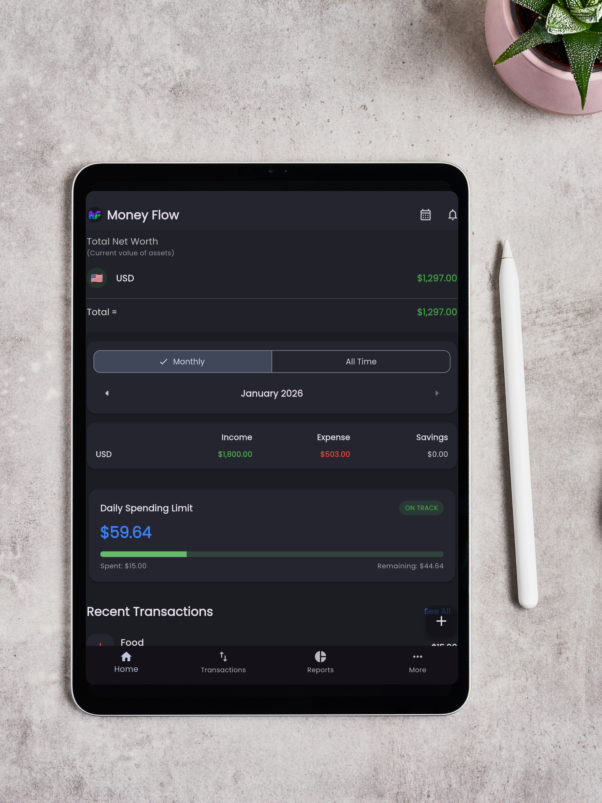MoneyFlow : Daily Spending screenshot 11