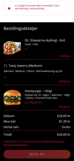 Sonnys kebab screenshot 3