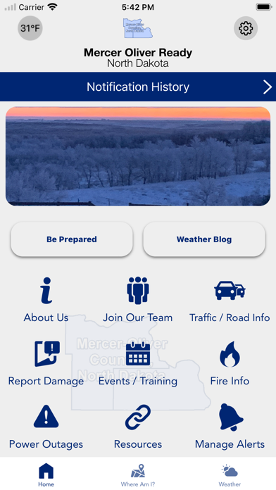 App screenshot
