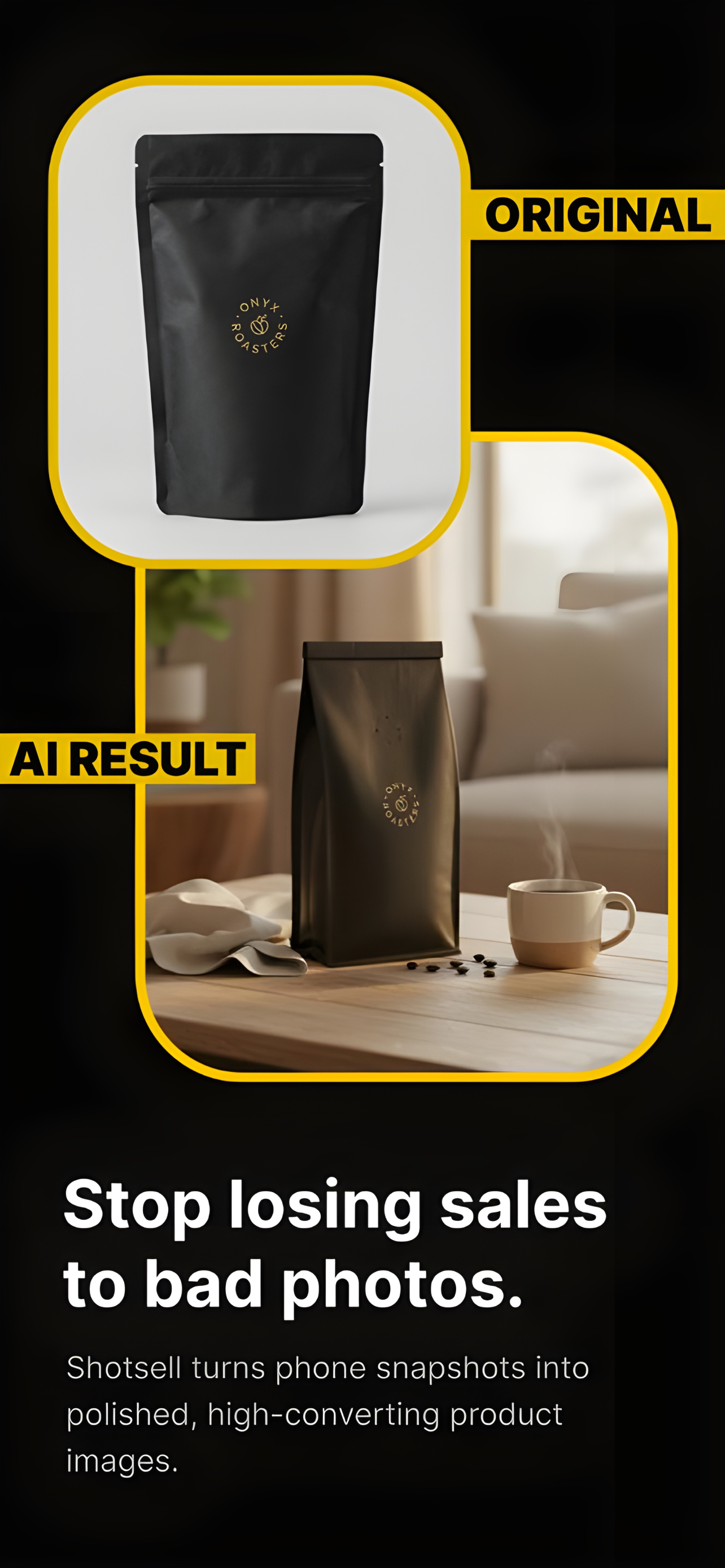 Shotsell: AI Product Photos