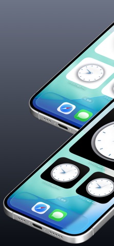 Analog Clock Pro iPhone screenshot