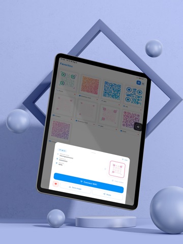 GenQR - AI QR Code Maker iPad screenshot