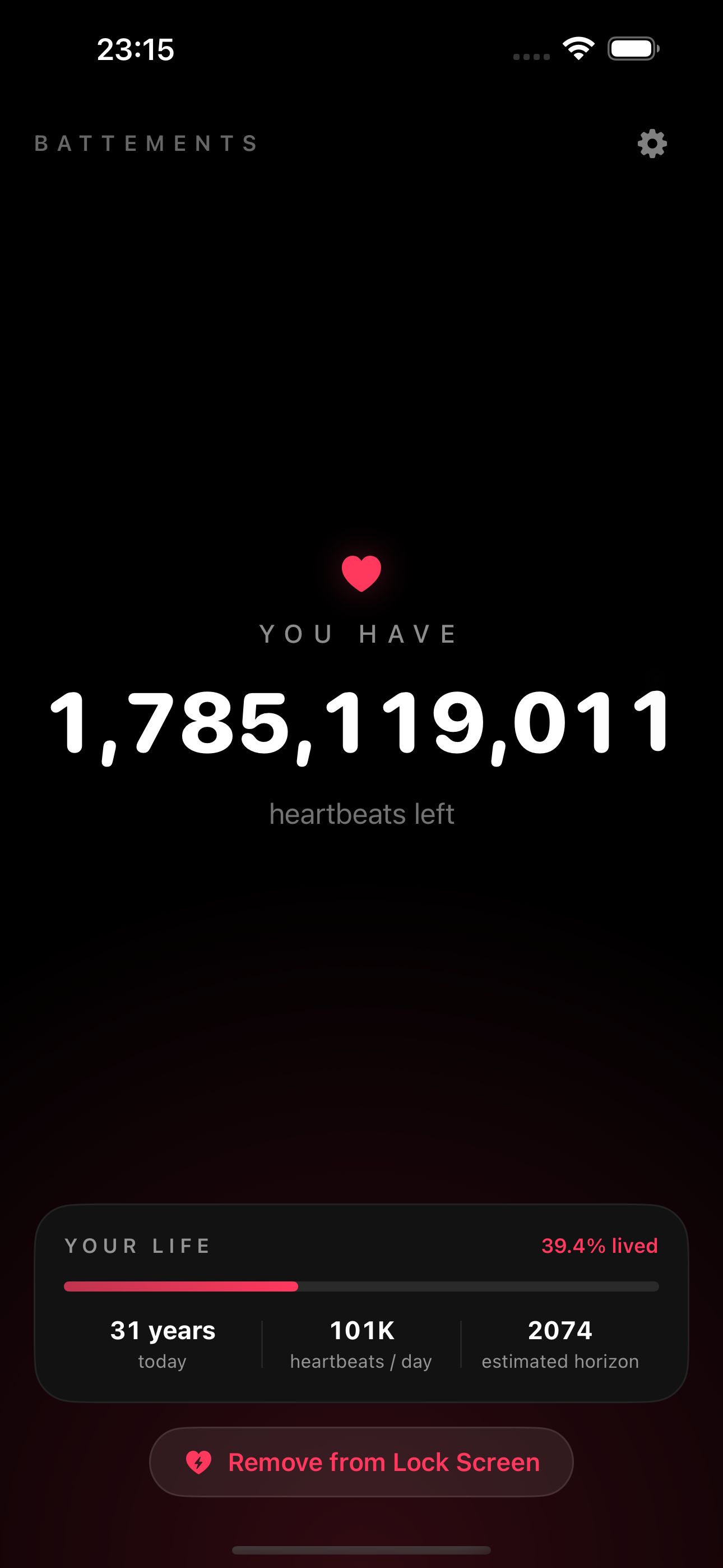 Battements: Heartbeats Left screenshot 2