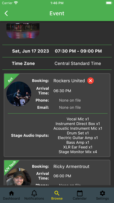 Bridge Booking Screenshot
