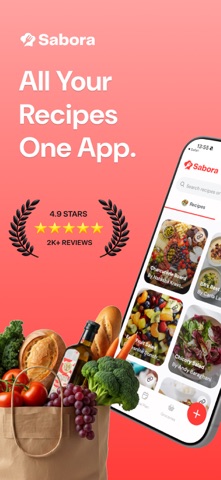 Sabora: Recipes & Meal Planner screenshot