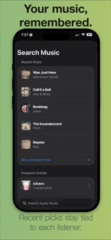 NextUp Music Player screenshot