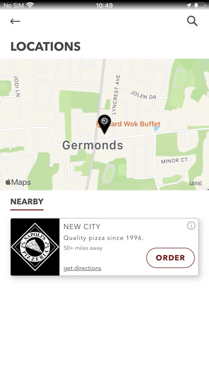 Napoli's Pizza New City, NY