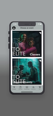 The Elite Health Club screenshot