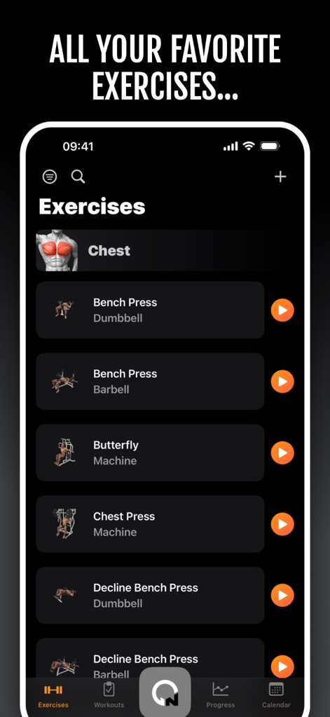 Gym Workout & Fitness Training - Health & Fitness App | MWM