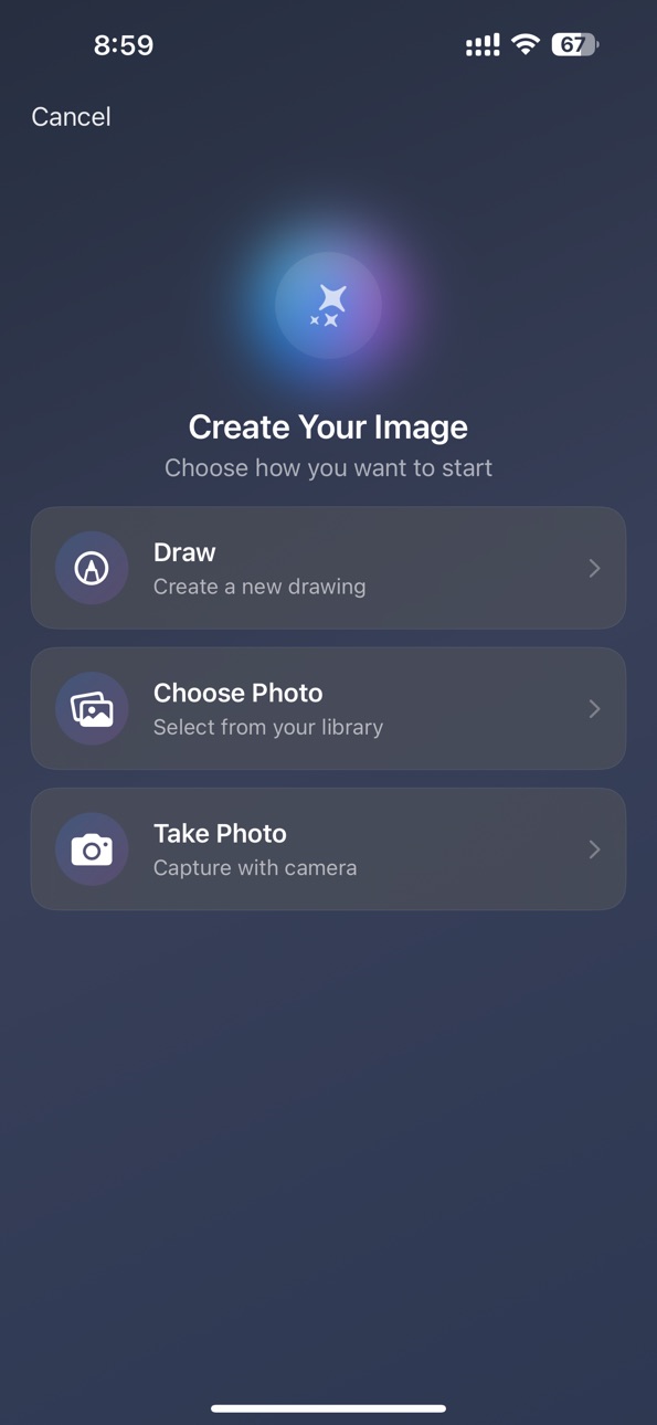 iPhone screenshot