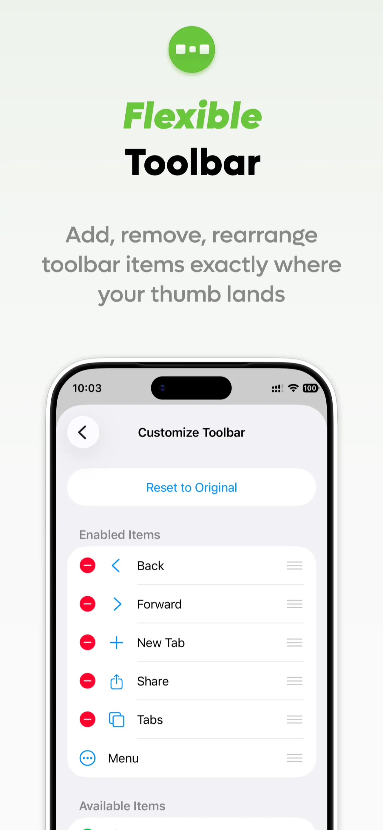 Orion Browser screenshot 8