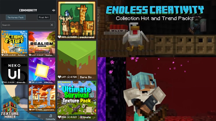 Texture maker for Minecraft PE