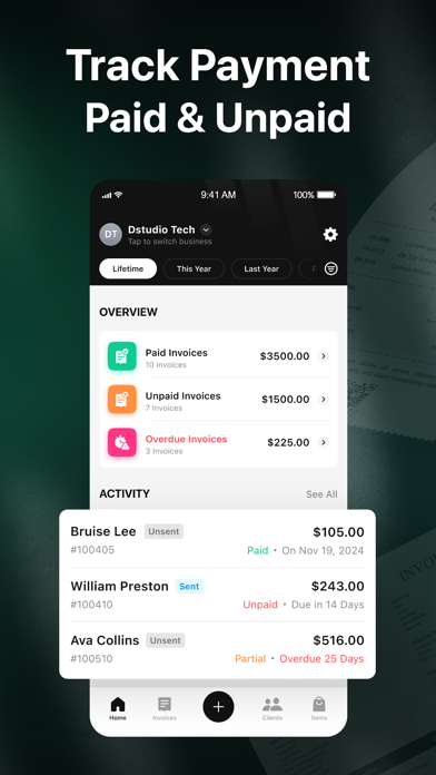 Invoice Maker A2Z iPhone screenshot 2 - Utilities app