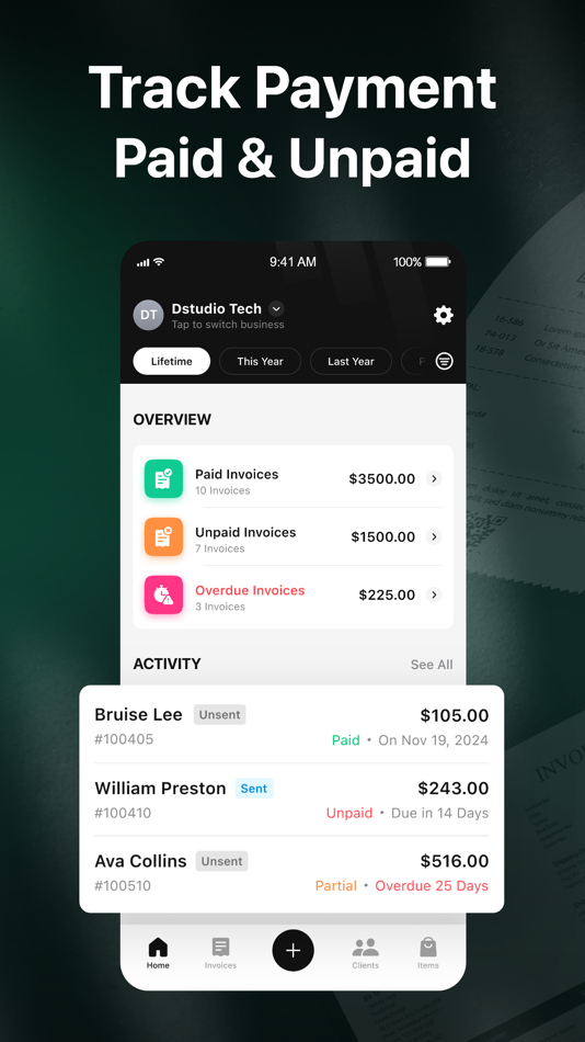 #2. Invoice Maker A2Z (iOS) 来自: Invoice A2Z LLC