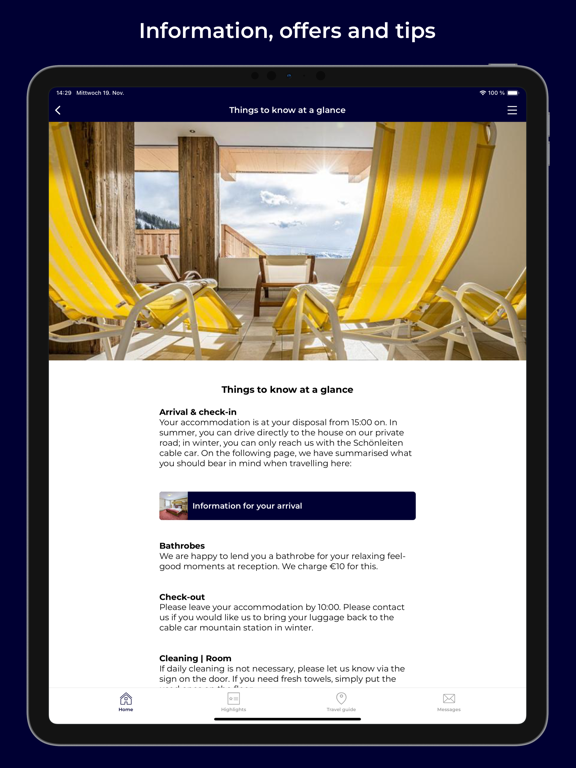 SeidlAlm app screenshot 2