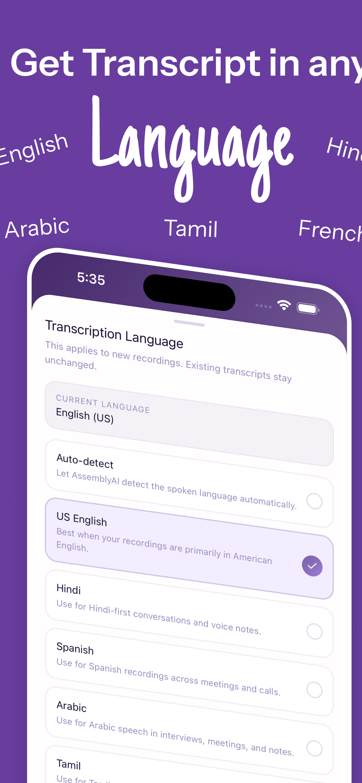Audia: Transcribe & Notes
