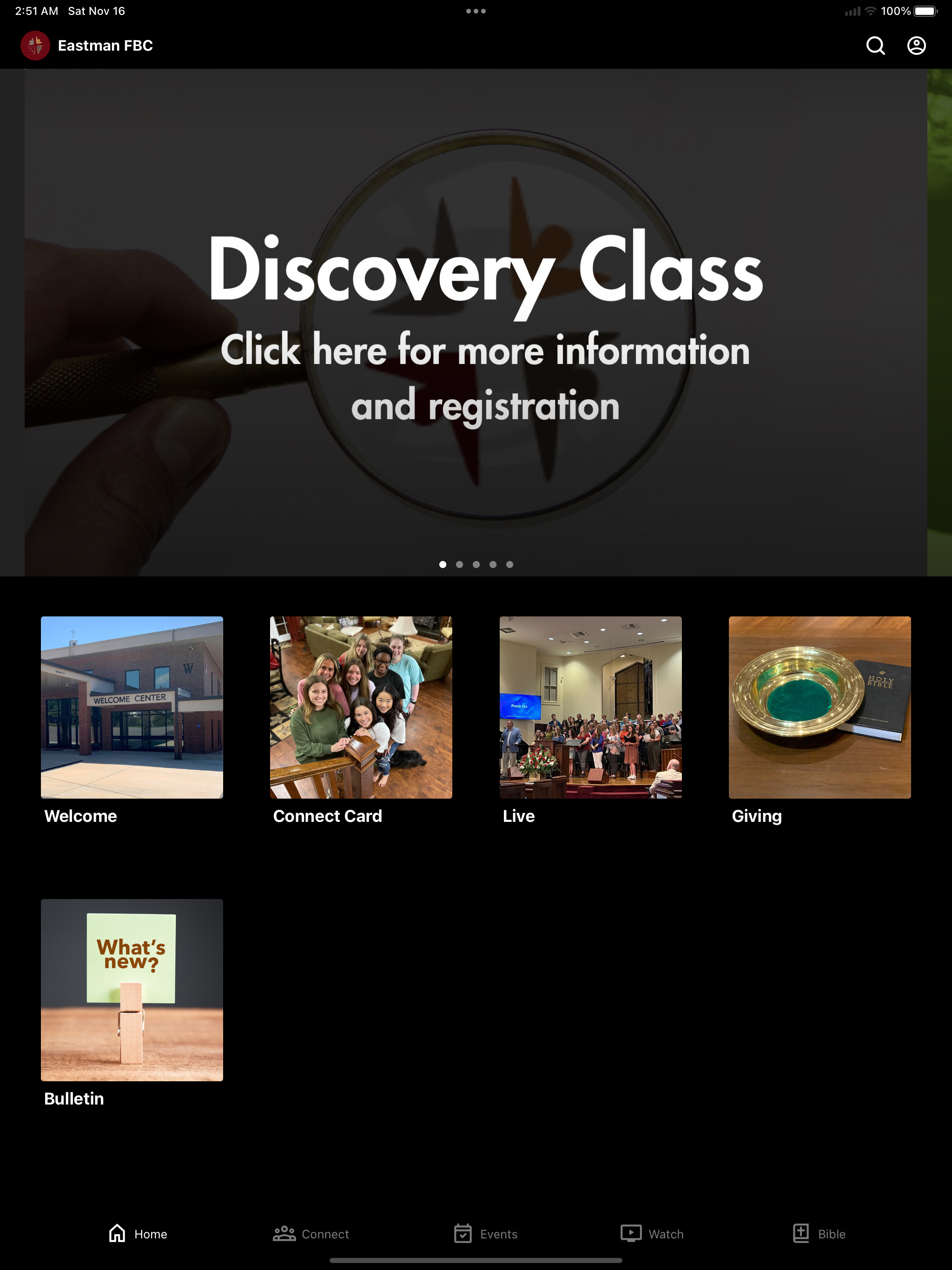 Eastman First Baptist screenshot 5