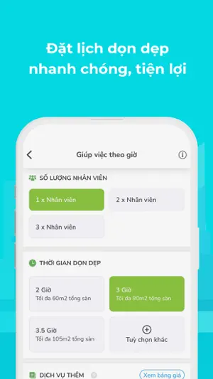 JupViec.vn: Home services screenshot 4