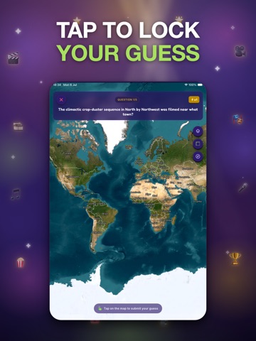 GeoGuesser: Hollywood Trivia iPad screenshot