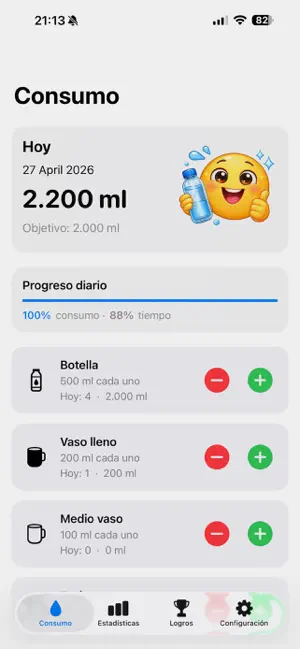 LetsDrinkWater screenshot 1