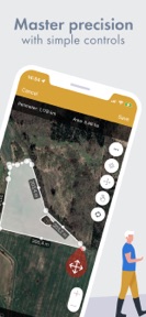 GPS Fields Area Measure Map screenshot