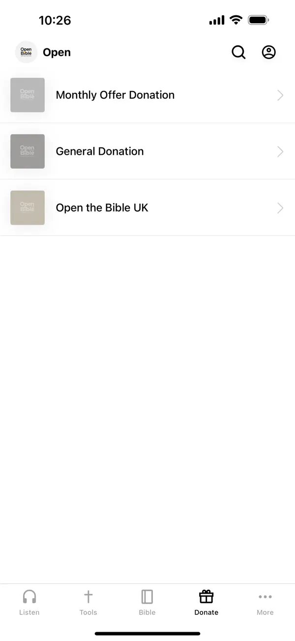 Screenshot #3 pour Open the Bible