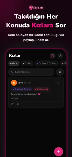 SheLab: Kendini Baştan Yarat iPhone Ekran Görüntüsü 5