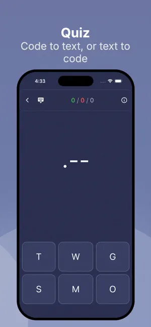 Morse Code - Learn and Play screenshot 1