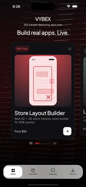 VYBEX: Build Apps screenshot 2