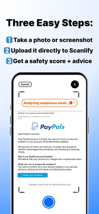Scanlify: AI Scam Detector Screenshot 4 of 7