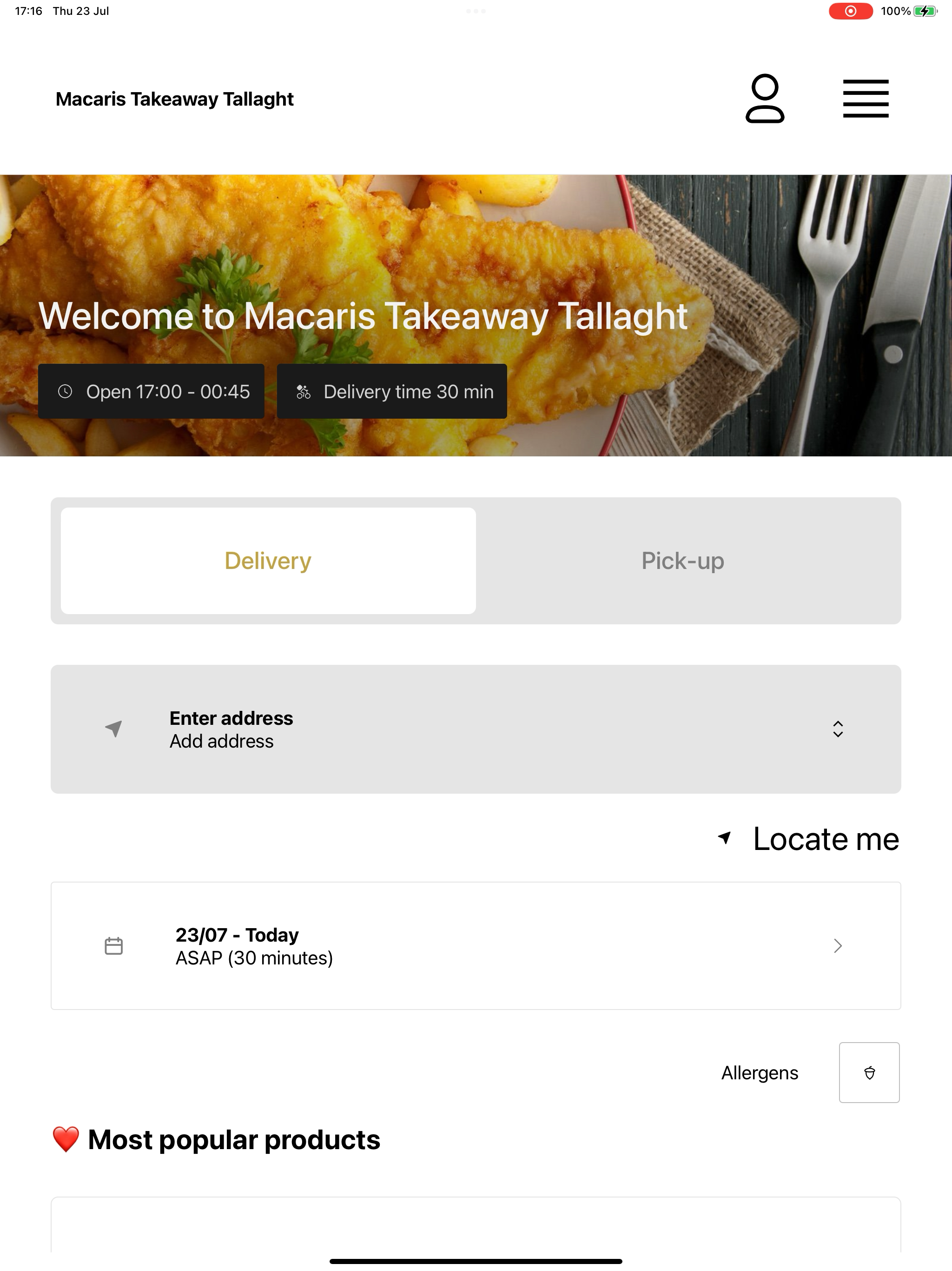 Macaris Takeaway Tallaght screenshot 10