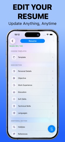 AI Resume Builder - Make CV Screenshot 4 of 7