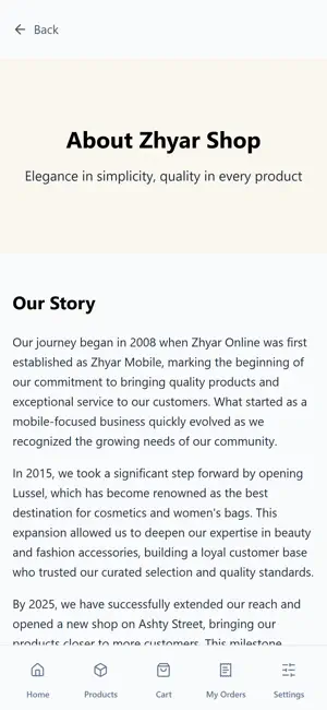 Zhiar screenshot 1