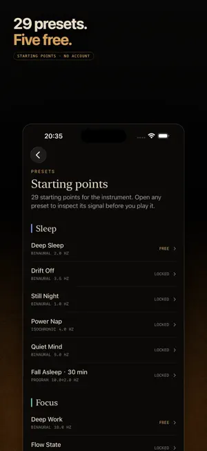 TrueWave: Binaural Beats screenshot 3