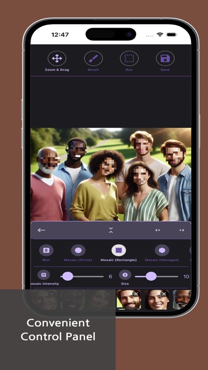 Blur & Mosaic - Auto Face blur