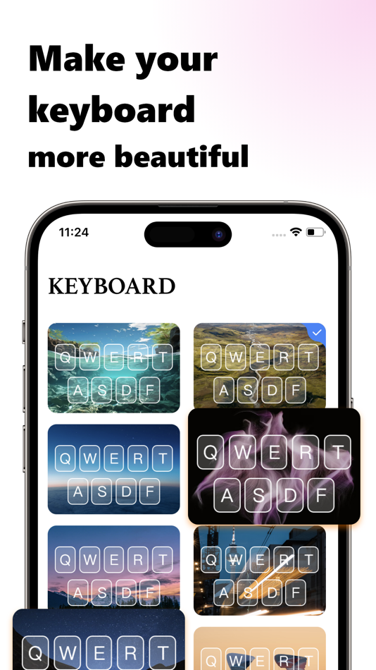#2. Fonts - Keyboard for iPhone (iOS) 由: 立桥 陈