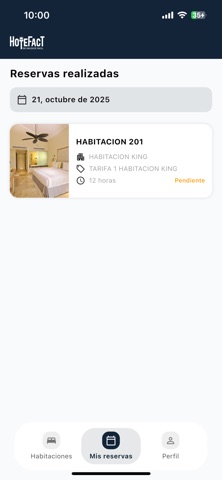 Hotefact screenshot