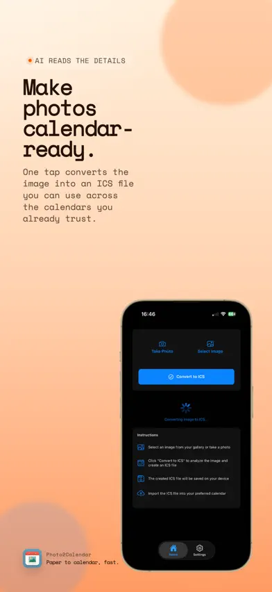 Photo2Calendar Scanner Planner screenshot 2