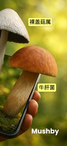 蘑菇识别鉴定 - Mushby screenshot