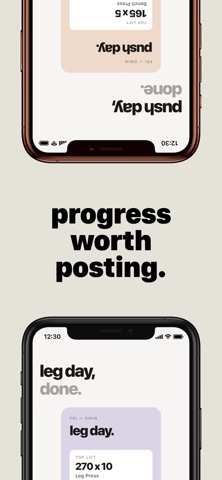 rep. - simple workout tracker Screenshot 5 of 6