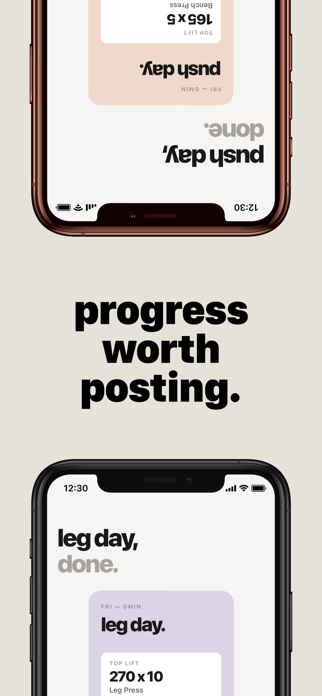 rep. - simple workout tracker Screenshot 5 of 6